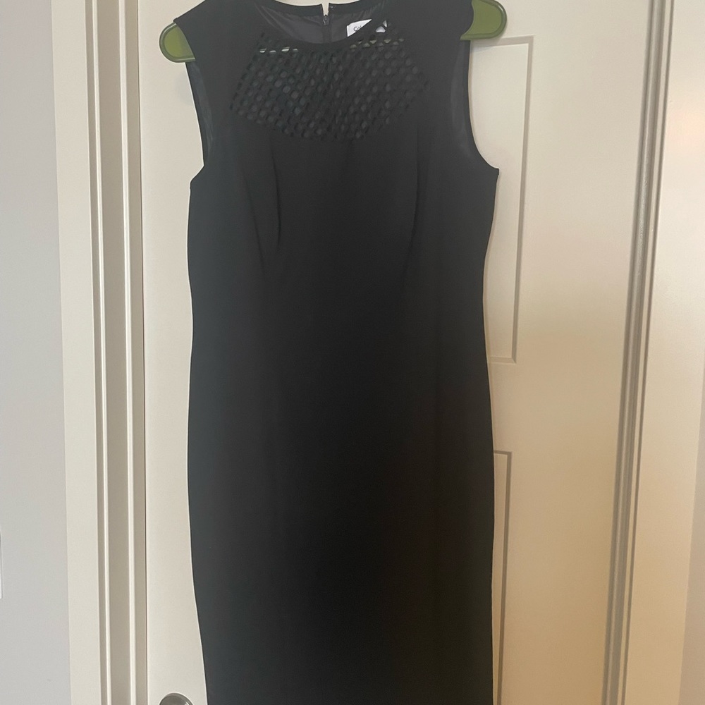 Woman’s black dress
